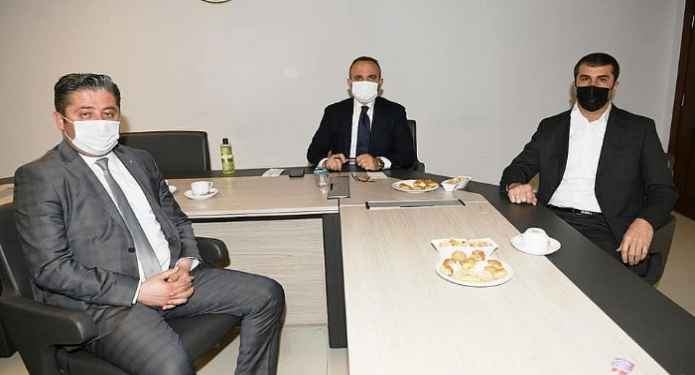 CHP’li Bayramiç Belediye Başkanı Uygun, Turan İle Görüştü