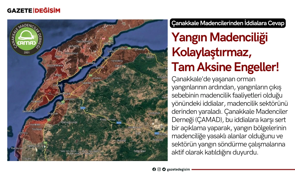 Çanakkale Madencilerinden İddialara Cevap, Yangın Madenciliği Kolaylaştırmaz, Tam Aksine Engeller