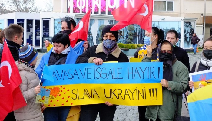 Çanakkale’den Seslendiler, 'Ukrayna’yı yalnız bırakmayın!'