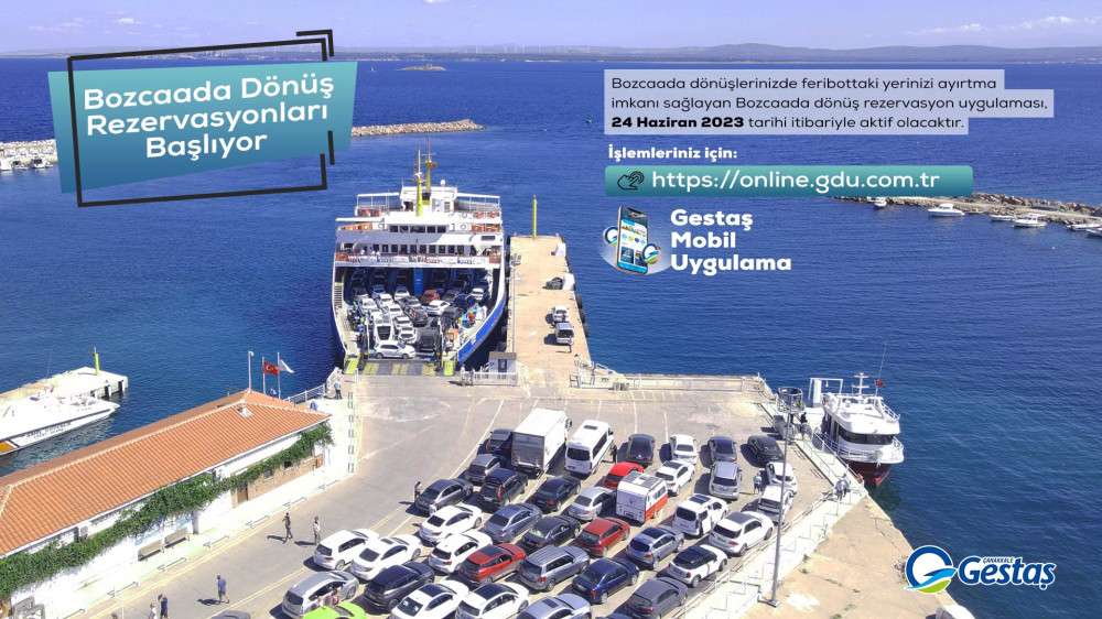 GESTAŞ'tan Yaz Dönemi Rezervasyon Uygulaması Başlıyor