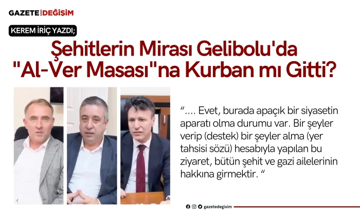 Şehitlerin Mirası Gelibolu'da 
